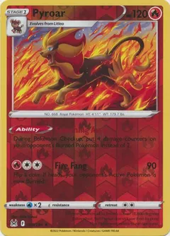 Pyroar [Reverse Holo] #29