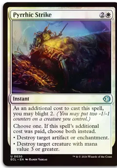 Pyrrhic Strike [Foil] #30