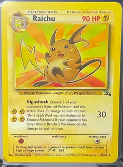 Raichu [1999-2000] #29