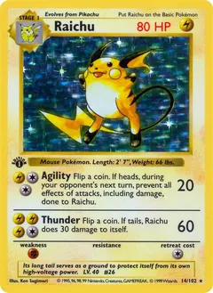 Raichu [1st Edition] #14
