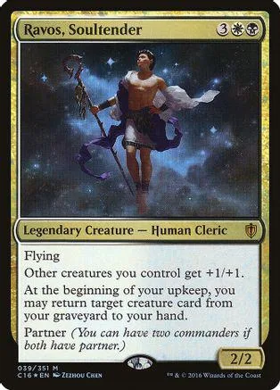 Card art depicts a robed figure with a staff against a starry background.