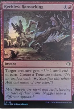 Reckless Ransacking [Foil] #152