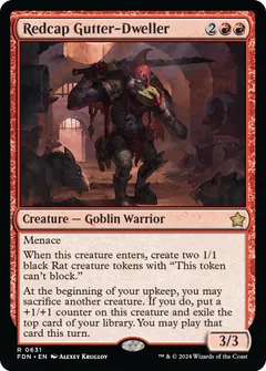 Redcap Gutter-Dweller #631