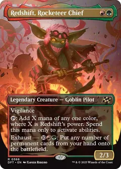 Redshift, Rocketeer Chief [Foil] #366