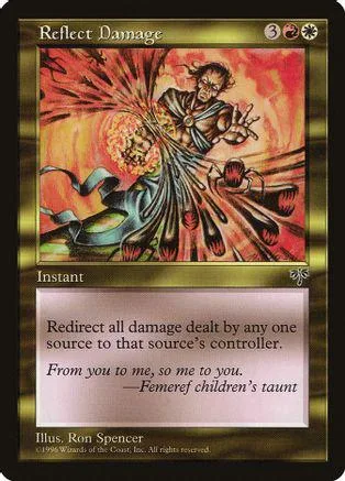 Card art shows fiery explosion with a figure amidst swirling energy.