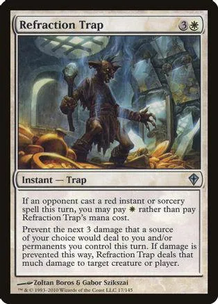 Dark, monstrous figure in a cavernous setting on a Magic: The Gathering card.