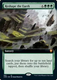Reshape the Earth [Extended Art Foil] #683