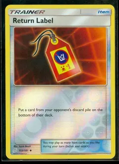 Return Label [Reverse Holo] #153
