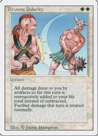 Card art shows two figures: one smiling, one muscular with a weapon.