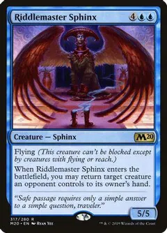 Riddlemaster Sphinx #317