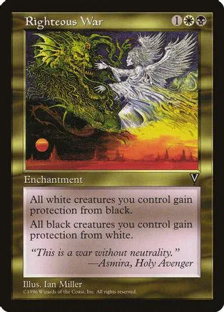 Green dragon battles white winged creature on a fiery landscape.