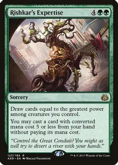 Rishkar's Expertise [Foil] #123