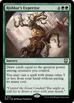 Rishkar's Expertise [Foil] #411