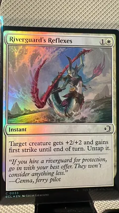 Riverguard's Reflexes [Foil] #33