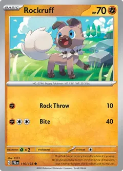 Rockruff #116