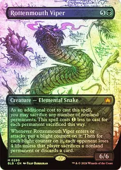 Rottenmouth Viper [Borderless Foil] #290