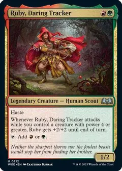 Ruby, Daring Tracker #212