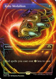 Ruby Medallion [Borderless Foil] #348