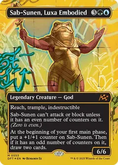 Sab-Sunen, Luxa Embodied [First Place Foil] #553