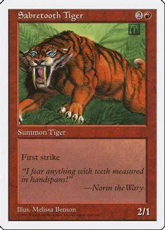 Sabretooth Tiger