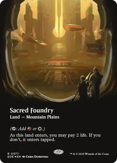 Sacred Foundry [Borderless Foil] #282