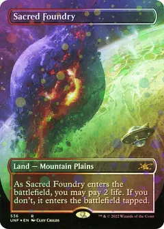 Sacred Foundry [Galaxy Foil] #536