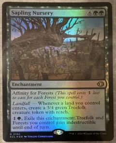 Sapling Nursery [Foil] #192