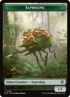 Saproling // The Monarch [Double-Sided Token] #7