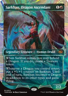 Sarkhan, Dragon Ascendant [Showcase Foil] #413
