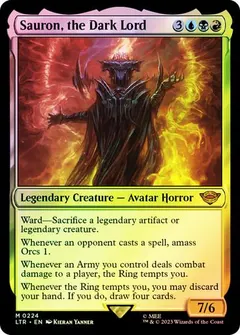 Sauron, the Dark Lord [Foil] #224