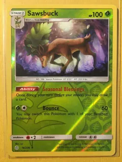 Sawsbuck [Reverse Holo] #16