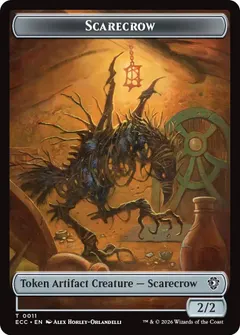 Scarecrow // Treasure [Double-Sided Token] #11