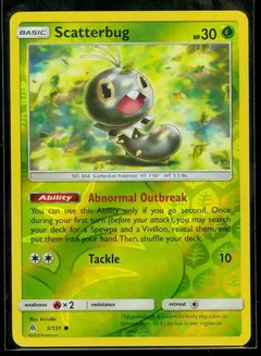 Scatterbug [Reverse Holo] #5