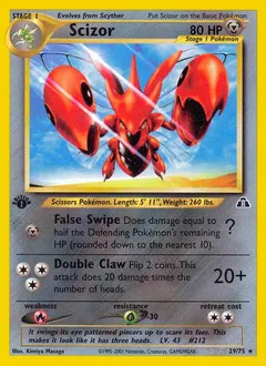 Scizor [1st Edition] #29