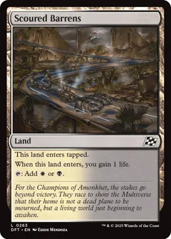 Scoured Barrens [Foil] #263