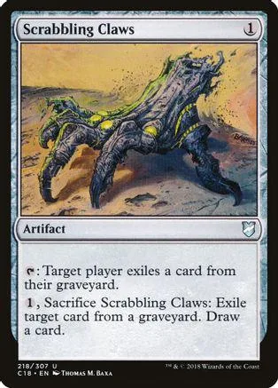 Dark, monstrous creature on a yellow-brown background. Magic: The Gathering card.