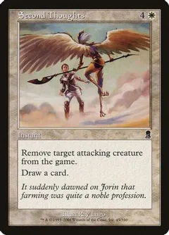 Second Thoughts [Foil]