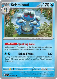 Seismitoad #52