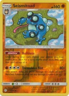 Seismitoad [Reverse Holo] #117