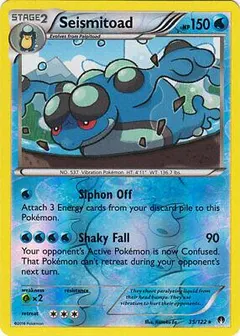 Seismitoad [Reverse Holo] #35