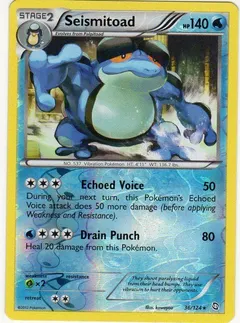 Seismitoad [Reverse Holo] #36