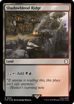 Shadowblood Ridge #816
