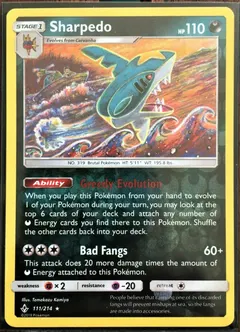 Sharpedo [Reverse Holo] #111