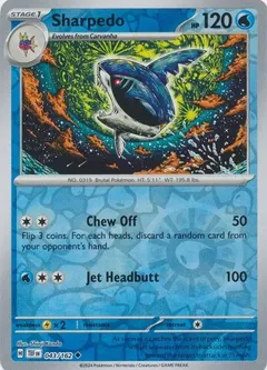 Sharpedo [Reverse Holo] #43