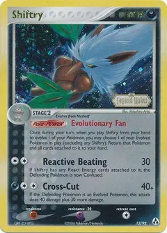 Shiftry [Reverse Holo] #12