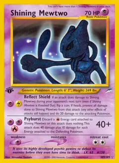 Shining Mewtwo [1st Edition] #109