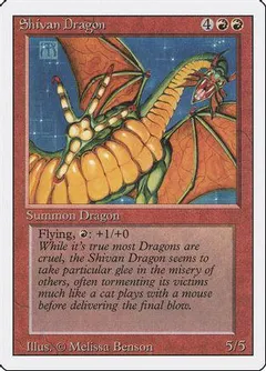 Shivan Dragon #177