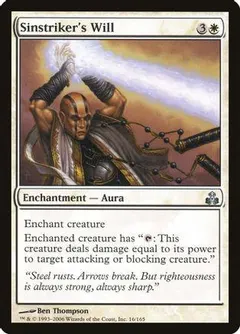 Sinstriker's Will [Foil]