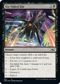 Six-Sided Die [Galaxy Foil]