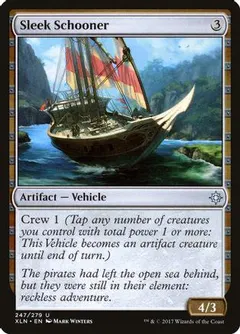 Sleek Schooner #247